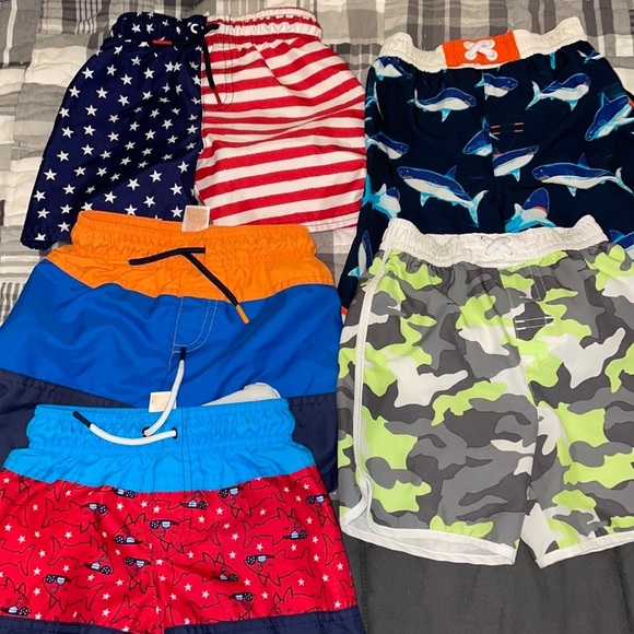 Cat & Jack Other - Cat & Jack- 4T- swim trunks➡️ 2 Wonder Nation-5 items